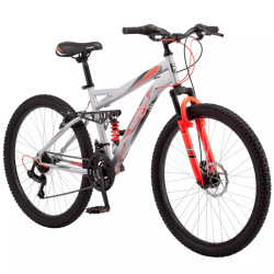 Mongoose Bike Mountain Cycle - Silver
