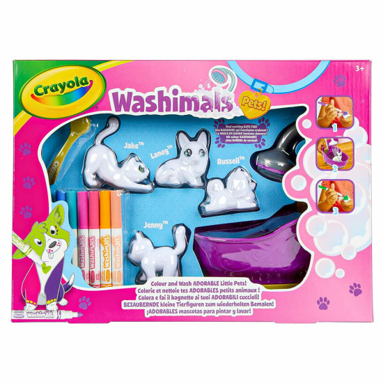 Washimals Tub Pets Activity Playset
