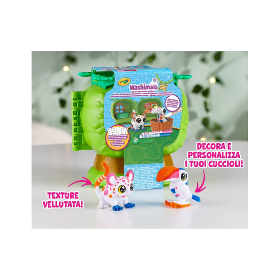 Safari Washimals Pets Colouring Kit