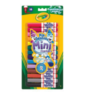 Mini Washable Felt Tip Colouring - 14Ct