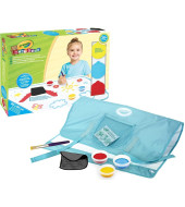 Spill Proof Washable Paints and Mat Set