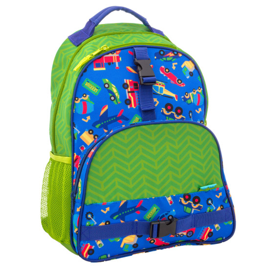 All Over Print Backpack Bag Transportation - Stephen Joseph