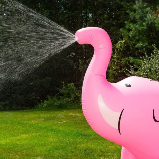 Inflatable garden sprinkler - Elephant