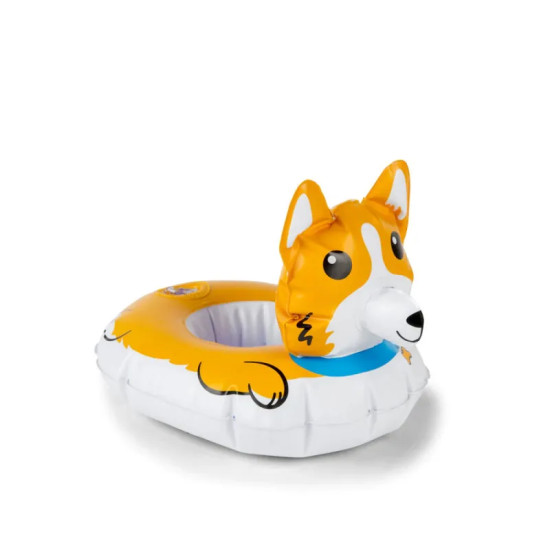 حامل أكواب بتصميم كلب - 2 قطعة