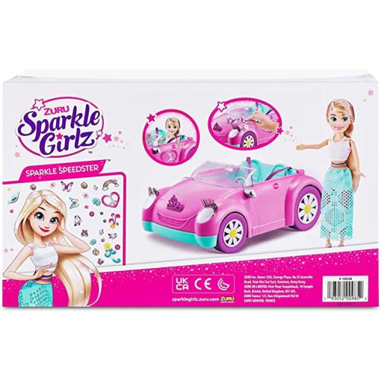 Sparkle Girlz Dolls Playset Dolls & Vehicles - 10.5 Inch