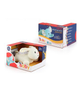 دمية الأرنب للطفال ناعمة مع ضوء النجوم