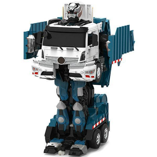 Troopers Velocity Transforming Robot Fire Truck - black