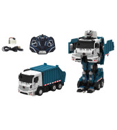 Troopers Velocity Transforming Robot Fire Truck - black