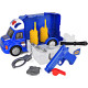 Police Car Toy with Police Costume Gear Accessories Kit