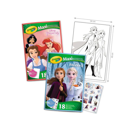 Crayola Album Maxi Coloring Pages