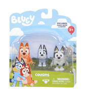 Bluey Cousins Bingo Muffin And Socks - 3 Figure