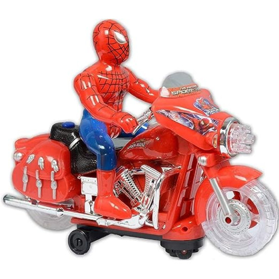 Spiderman Musical Motorcycle