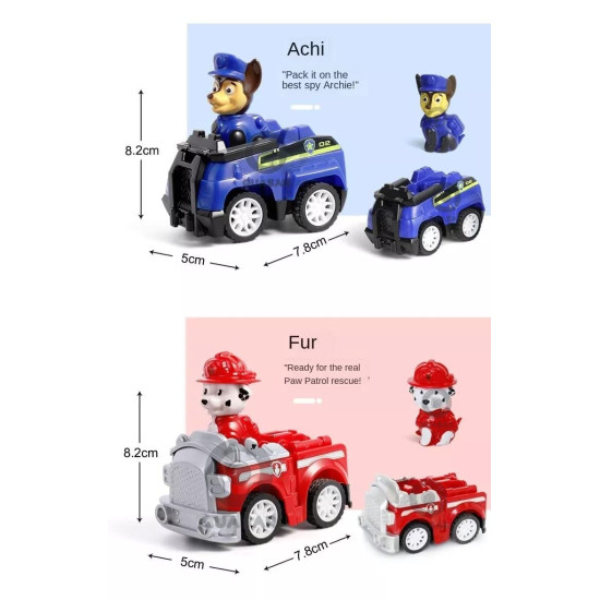 Paw Patrol Playset (9 Pcs)