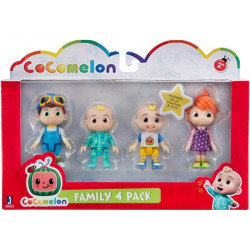 Cocomelon 4 Figures Pack - Family Set