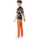 Ken Fashionistas Doll Floral Hawaiian Shirt