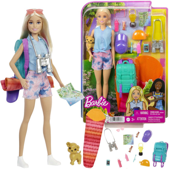 Barbie Malibue Camping Doll & Playset