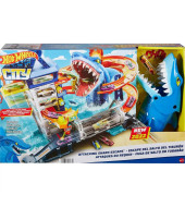 City Attacking Shark Escape Playset - Hot Wheels