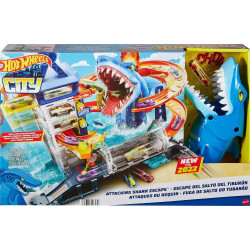 City Attacking Shark Escape Playset - Hot Wheels