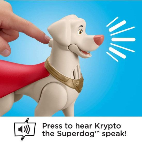 League Of Super Pets Talking Krypto Figure