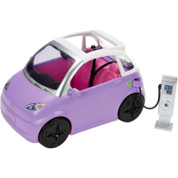 Barbie Electric Vehicle With Charging Station