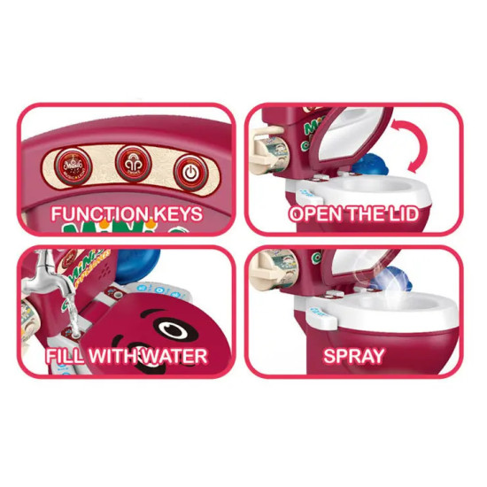 لعبة المرحاض من Mini Appliance
