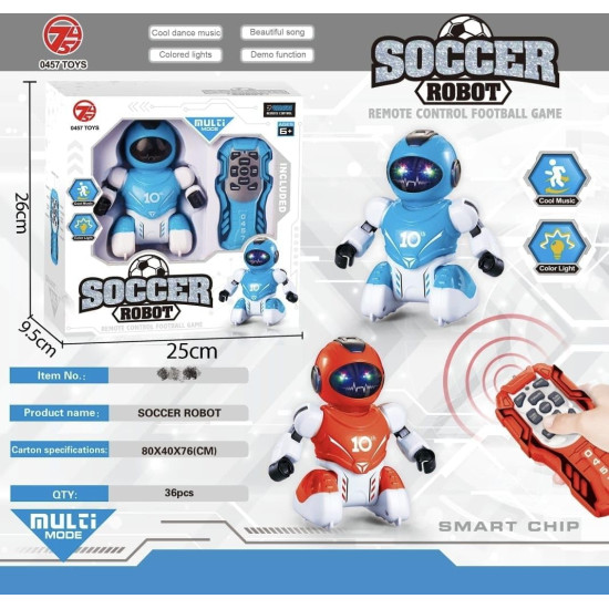 Remote Control Soccer Robot Toy