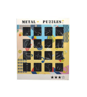 Classic Metal Puzzles set