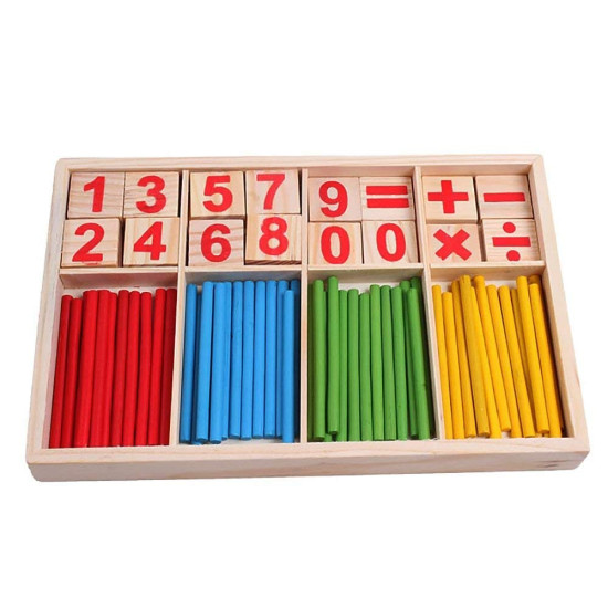 Mathematical Intelligence Wooden Sticks