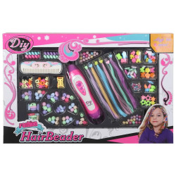 Fashion Hair Beader Play Set For Girls