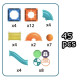 Magnetic Building Tiles (45 Pcs)