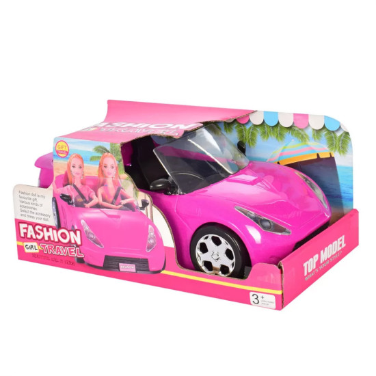 Fashion Girl Travel Car