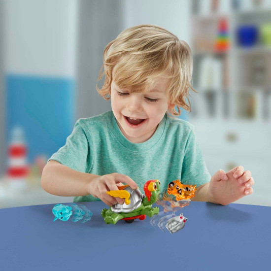Super Pets Power Spin Merton The Turtle Figure