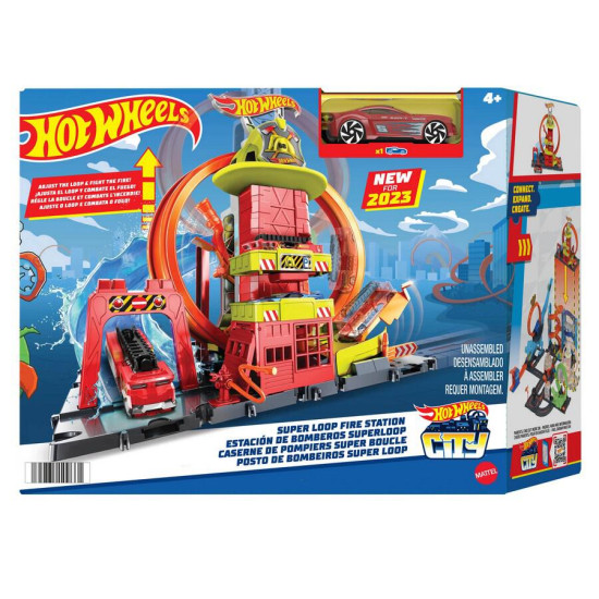 City Super Fire Station - Hot Wheels