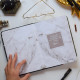 Marble Luxury Notebook - Black