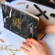 Marble Luxury Notebook - Black