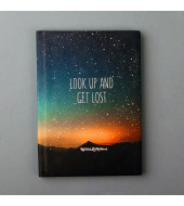 Galaxy Sketchbook Green-A5 Medium Size 