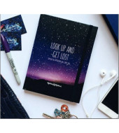 Galaxy Sketchbook Purple -A6 Small Size