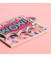 Trendy Wire Notebook Wow