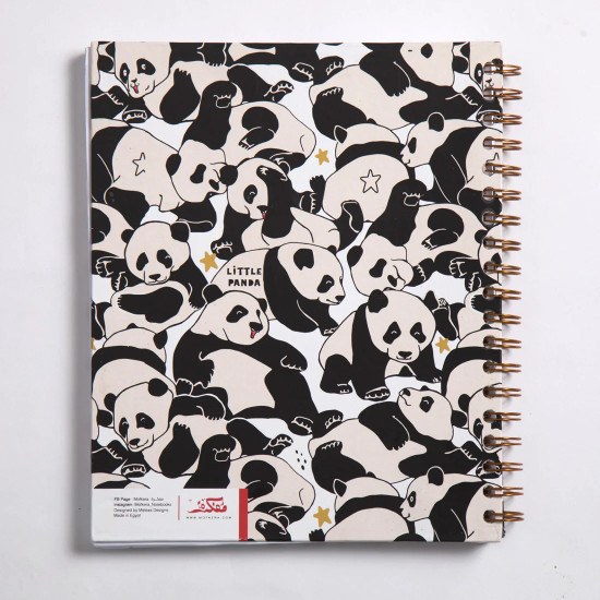 Panda Wire Notebook- Small