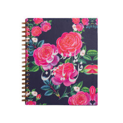 Floral (Ful Ou Yasmin) Wire Notebook -3 subjects