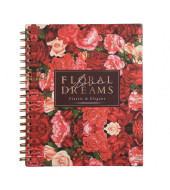 Floral Dreams Notebook A4 Size -3 Subjects