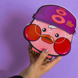 Mimi Duck Notebook - Purple