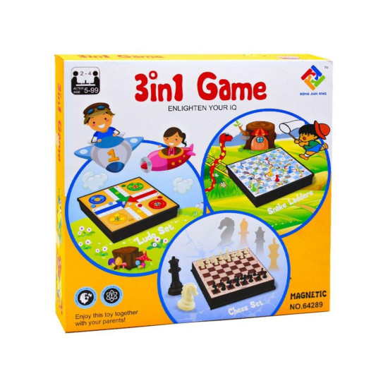 Magnetic 3in1 - Board Game