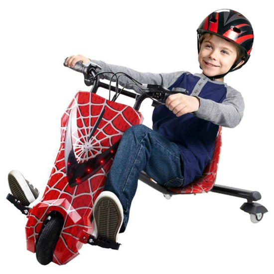 سكوتر كهربائي 3 عجلات - أحمر