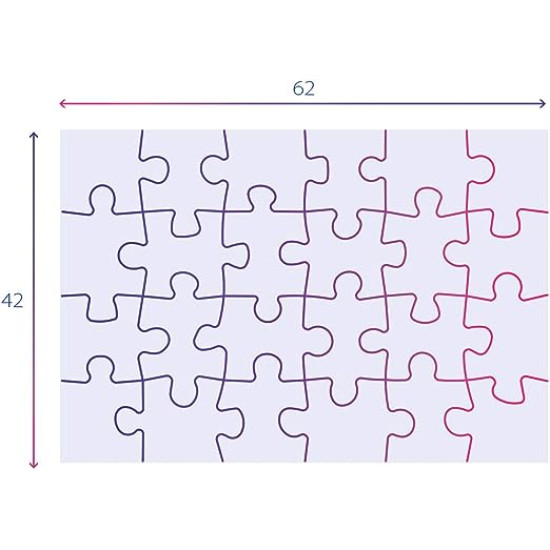Puzzle 24 Pieces cars
