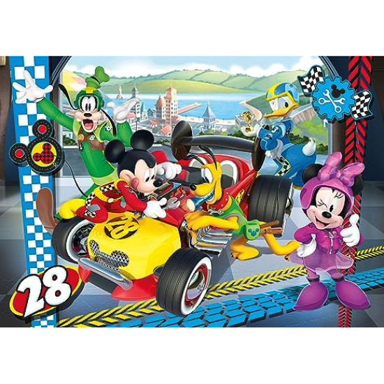 Puzzle 24 Pieces Mickey And The Roadster Racers