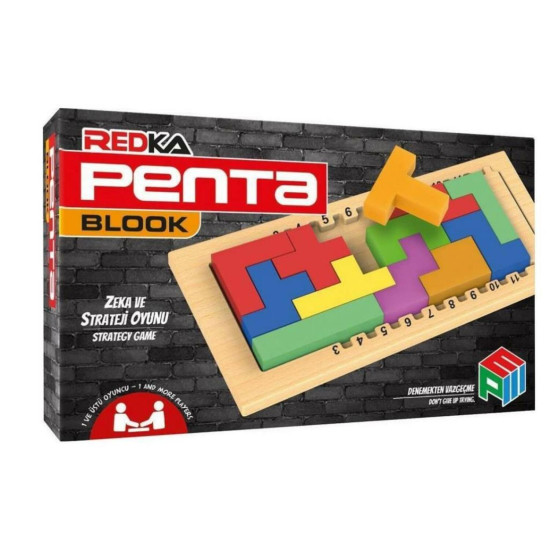 REDKA PENTA BLOOK Intelligence and Strategy Game