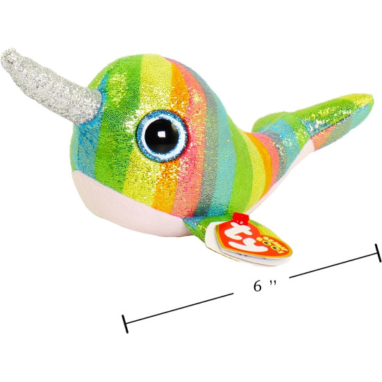 Beanie Boos Narwhal Nori - 8 Inch