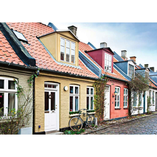 Puzzle Houses In Aarhus - Denmark 1000 Pcs