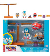 Sonic The Hedgehog Action Figures 2.5I Inch Diorama Set